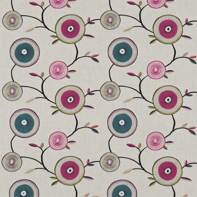 Фото Ткань портьерная с рисунком - Абстракция - стиль Английский - Светло-серая - Купить в Интернет-магазине