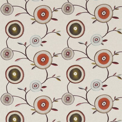 Фото Ткань портьерная с рисунком - Абстракция - стиль Английский - Светло-серая - Купить в Интернет-магазине