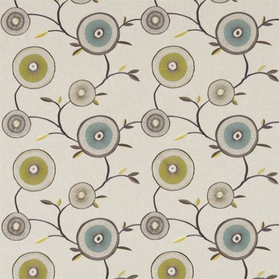 Фото Ткань портьерная с рисунком - Абстракция - стиль Английский - Светло-серая - Купить в Интернет-магазине