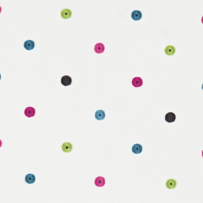 Фото Ткань портьерная с рисунком - Мелкий принт - стиль Английский - Белый - Купить в Интернет-магазине