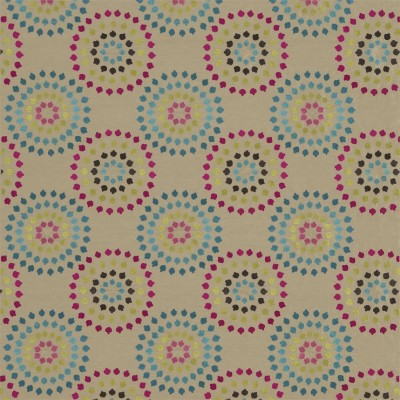 Фото Ткань портьерная с рисунком - Орнамент - стиль Английский - Светло-коричневый - Купить в Интернет-магазине