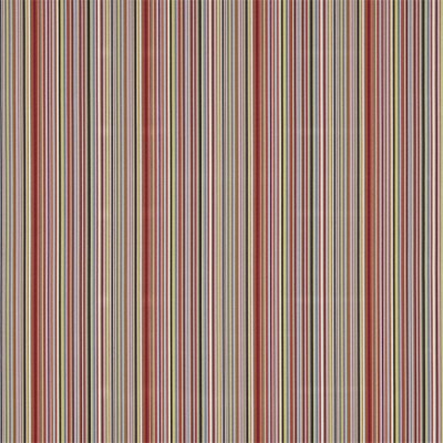 Фото Ткань портьерная с рисунком - Полоски - стиль Современный - Красные - Купить в Интернет-магазине