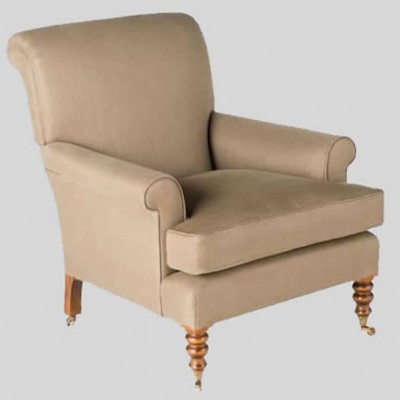 Фото Кресло обитое - стиль Викторианский - Для гостиной - удобное кресло производства США - Beaumont & Fletcher - Francie