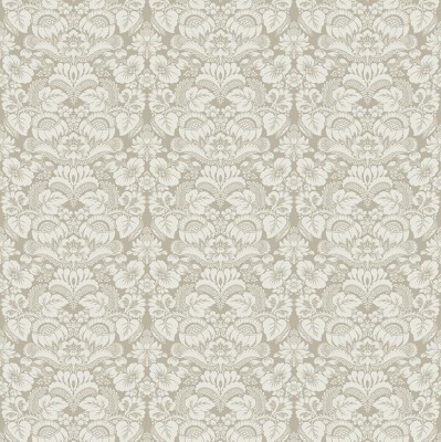 Фото Ткань портьерная с рисунком - Дамаск - стиль Английский - Серый - Купить в Интернет-магазине