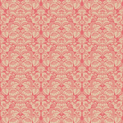 Фото Ткань портьерная с рисунком - Дамаск - стиль Английский - Розовый - Купить в Интернет-магазине