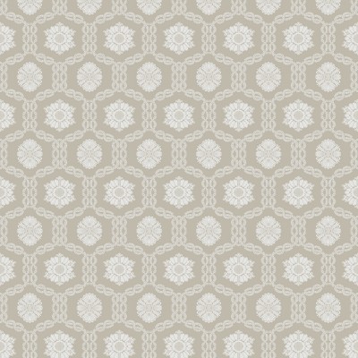 Фото Ткань портьерная с рисунком - Орнамент - стиль Английский - Серый - Купить в Интернет-магазине