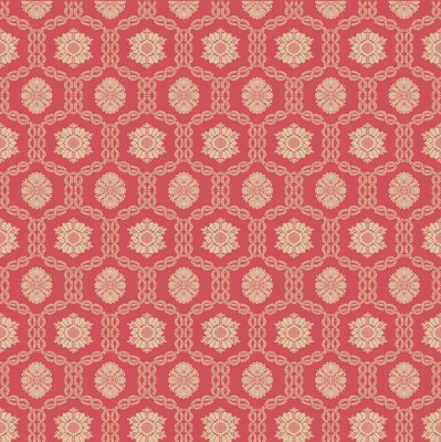 Фото Ткань портьерная с рисунком - Орнамент - стиль Английский - Розовый - Купить в Интернет-магазине