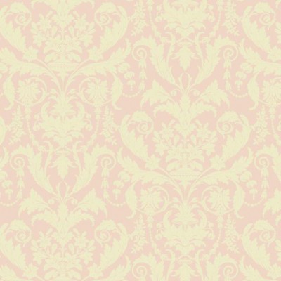 Фото Ткань портьерная с рисунком - Дамаск - стиль Английский - Розовый - Купить в Интернет-магазине