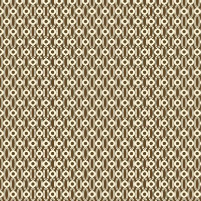 Фото Ткань портьерная с рисунком - Мелкий принт - стиль Современный - Коричневый - Купить в Интернет-магазине