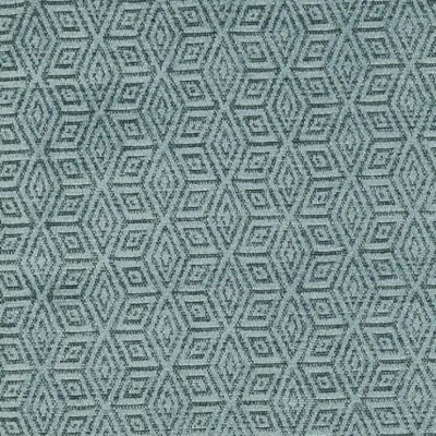 Фото Ткань портьерная с рисунком - Орнамент - стиль Английский - Бирюзовый - Купить в Интернет-магазине