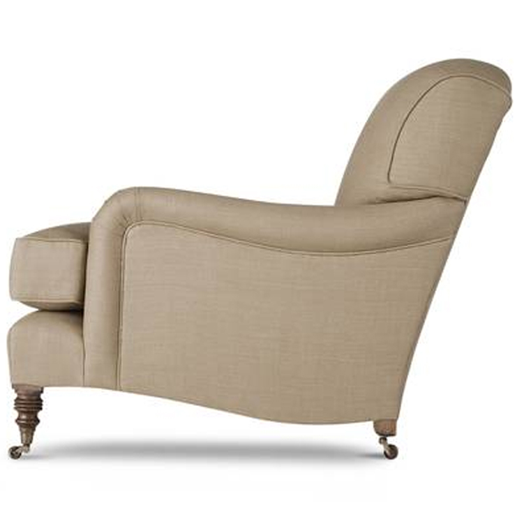 Фото Кресло обитое - стиль Викторианский - Для гостиной - удобное кресло производства США - Beaumont & Fletcher - Francie