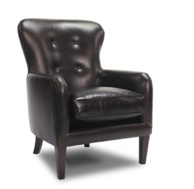 Фото Кресло обитое - стиль Английская классика - Для кабинета - удобное кресло производства США - Wade - Richmond Leather - Купить в Интернет-магазине