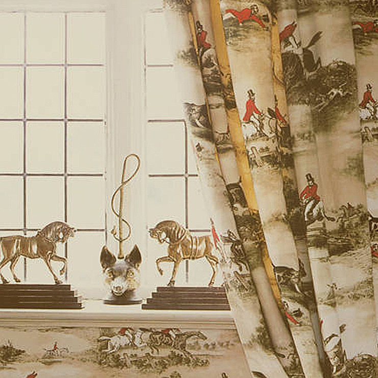 Фото Ткань портьерная с рисунком - Крупный декор - стиль Английский - Кремовый - Купить в Интернет-магазине Фото Ткань портьерная с рисунком - Крупный декор - стиль Английский - Кремовый - Купить в Интернет-магазине