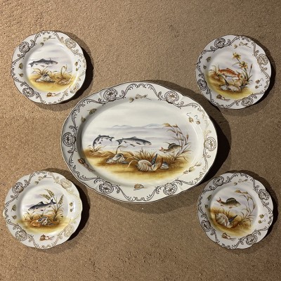 Фото Блюдо и тарелка сервировочная - стиль Американский - В наличии - Купить в Интернет-магазине