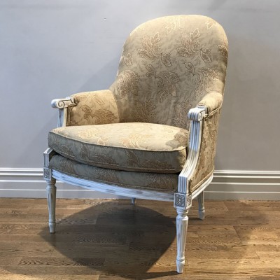 Фото Кресло на деревянной раме - стиль Американская классика - Для гостиной - В наличии - Купить в Интернет-магазине