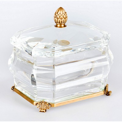 Фото Шкатулкa декоративная - стиль Классический - Стеклянная - Купить в Интернет-магазине