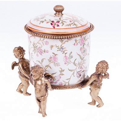 Фото Шкатулкa декоративная - стиль Классический - Керамическая - Купить в Интернет-магазине