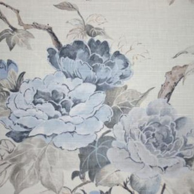 Фото Ткань портьерная с рисунком - Цветы - стиль Английский - Купить в Интернет-магазине