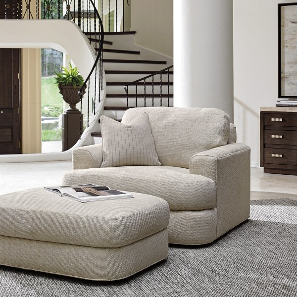 Фото Кресло обитое - стиль Современная классика - Для гостиной - удобное кресло производства США - Lexington - Laurel Сanyon - Купить в Интернет-магазине