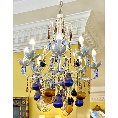 Фото Люстра - стиль Европейская классика - Стеклянная - В наличии - Купить в Интернет-магазине