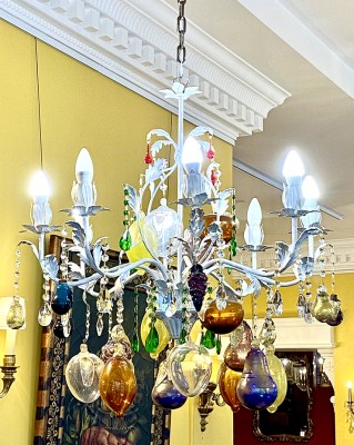 Фото Люстра - стиль Европейская классика - Стеклянная - В наличии - Купить в Интернет-магазине