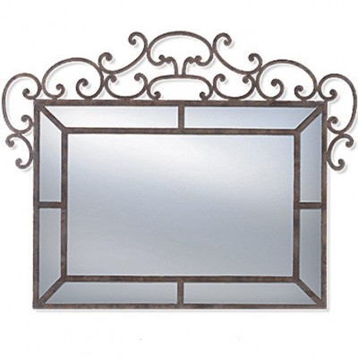 Фото Зеркало настенное - стиль Американская классика - Для гостиной - Купить в Интернет-магазине