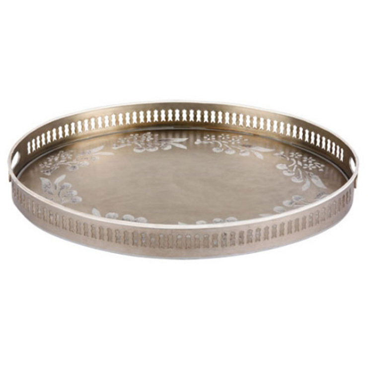 Фото Поднос - стиль Классический - Металлический - В наличии - Купить в Интернет-магазине Фото Поднос - стиль Классический - Металлический - В наличии - Купить в Интернет-магазине