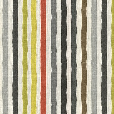 Фото Ткань портьерная с рисунком - Полоски - стиль Современный - Серые - Купить в Интернет-магазине