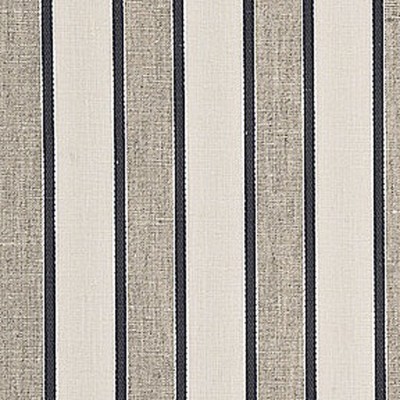 Фото Ткань портьерная с рисунком - Полоски - стиль Английский - Серые - Купить в Интернет-магазине