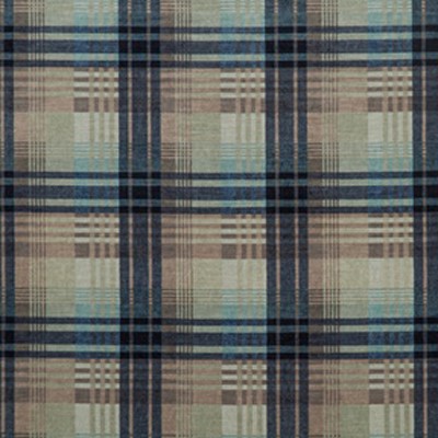 Фото Ткань портьерная с рисунком - Клетка - стиль Английский - Серая - Купить в Интернет-магазине