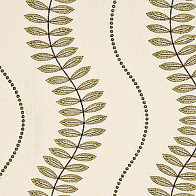 Фото Ткань портьерная с рисунком - Орнамент - стиль Английский - Кремовый - Купить в Интернет-магазине