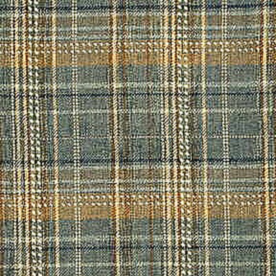 Фото Ткань портьерная с рисунком - Клетка - стиль Английский - Бирюзовая - Купить в Интернет-магазине