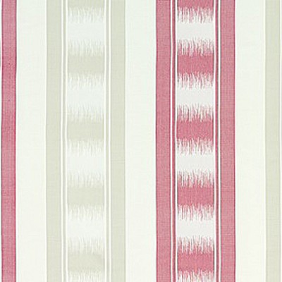 Фото Ткань портьерная с рисунком - Полоски - стиль Английский - Розовые - Купить в Интернет-магазине