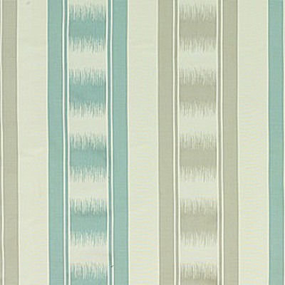 Фото Ткань портьерная с рисунком - Полоски - стиль Английский - Бирюзовые - Купить в Интернет-магазине