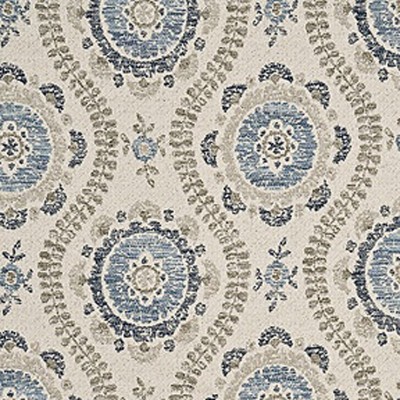 Фото Ткань портьерная с рисунком - Орнамент - стиль Английский - Светло-серый - Купить в Интернет-магазине