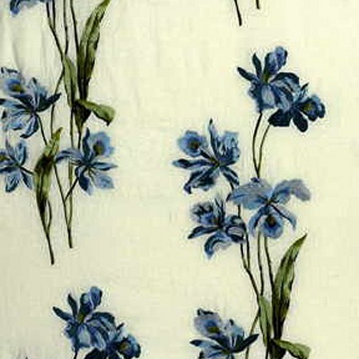 Фото Ткань портьерная с рисунком - Цветы - стиль Английский - Купить в Интернет-магазине