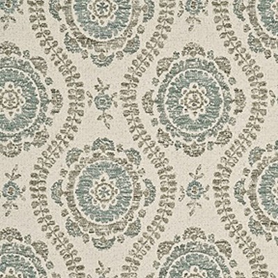 Фото Ткань портьерная с рисунком - Орнамент - стиль Английский - Светло-серый - Купить в Интернет-магазине