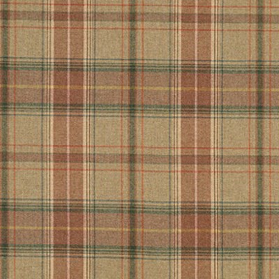 Фото Ткань портьерная с рисунком - Клетка - стиль Английский - Бежевая - Купить в Интернет-магазине