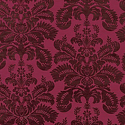 Фото Ткань портьерная с рисунком - Дамаск - стиль Английский - Розовый - Купить в Интернет-магазине