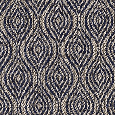 Фото Ткань портьерная с рисунком - Орнамент - стиль Английский - Синий - Купить в Интернет-магазине