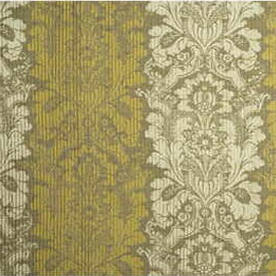 Фото Ткань портьерная с рисунком - Дамаск - стиль Английский - Желтый - Купить в Интернет-магазине