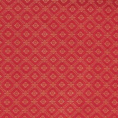 Фото Ткань портьерная с рисунком - Мелкий принт - стиль Английский - Красный - Купить в Интернет-магазине