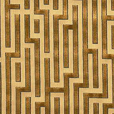 Фото Ткань портьерная с рисунком - Орнамент - стиль Английский - Золотой - Купить в Интернет-магазине