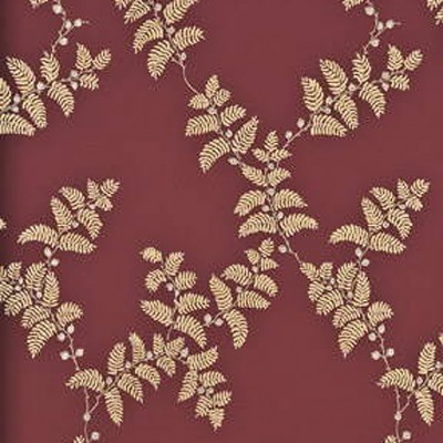 Фото Обои с рисунком - Орнамент - стиль Английская классика - Красные - Купить в Интернет-магазине