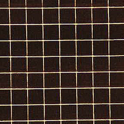 Фото Ткань портьерная с рисунком - Клетка - стиль Английский - Черная - Купить в Интернет-магазине