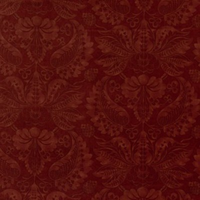 Фото Ткань портьерная с рисунком - Дамаск - стиль Английский - Малиновый - Купить в Интернет-магазине