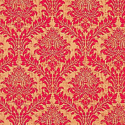 Фото Ткань портьерная с рисунком - Дамаск - стиль Английский - Желтый - Купить в Интернет-магазине