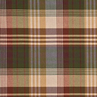 Фото Ткань портьерная с рисунком - Клетка - стиль Английский - Зеленая - Купить в Интернет-магазине