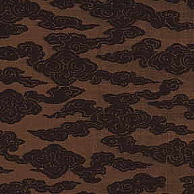 Фото Ткань портьерная с рисунком - Абстракция - стиль Английский - Коричневая - Купить в Интернет-магазине