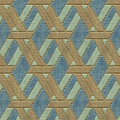 Фото Ткань портьерная с рисунком - Орнамент - стиль Английский - Голуба - Купить в Интернет-магазине